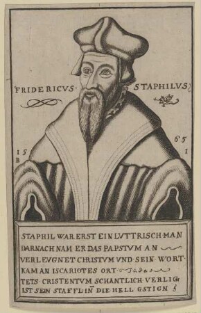 Bildnis des Fridericvs Staphilvs