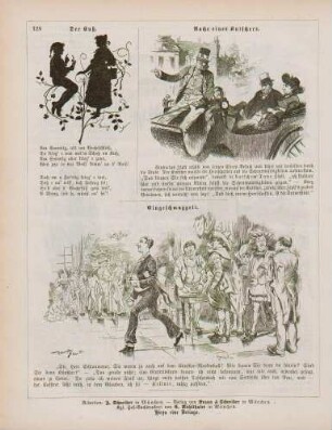 "Der Kuß" "Rache eines Kutschers" "Eingeschmuggelt"