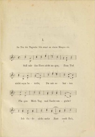 50 ungedruckte Balladen und Liebeslieder des 16. Jahrhunderts : mit den alten Singweisen