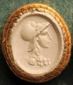 Kopf der Minerva (Athena) (Daktyliothek, Supplement)