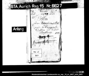 Die Markierung der Ems mit Seezeichen und die Unterhaltung des Leuchtturms auf Borkum