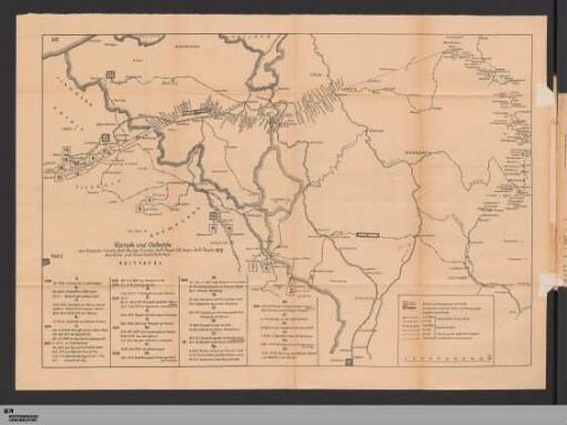 Kämpfe und Gefechte [...] Zeittafel