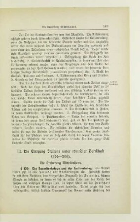 III. Die Einigung Italiens unter römischer Herrschaft (366-266)