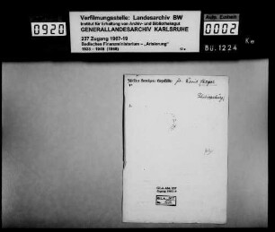 Firma David Mayer, Zigarrenfabrik in Philippsburg Käufer: Firma Bumilller und Baumgärtner, Zigarrenfabrik in Germersheim