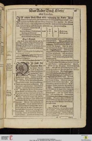 Das Ander Buch Mose / oder Exodus
