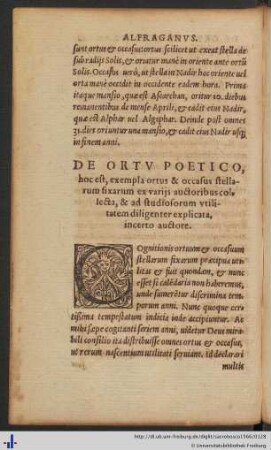 De Ortu Poetico
