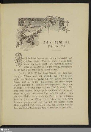 Achter Abschnitt. 1248 bis 1253