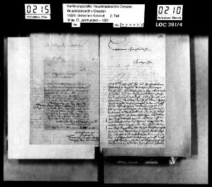 Varia, die Papiere des Großkanzlers Graf von Beichlingen betreffend, insbesondere Schreiben an denselben von verschiedenen Personen, nebst Register, Bd. 8