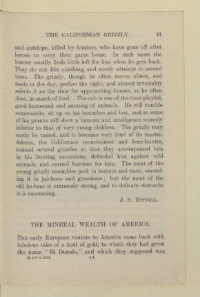 THE MINERAL WEALTH OF AMERICA