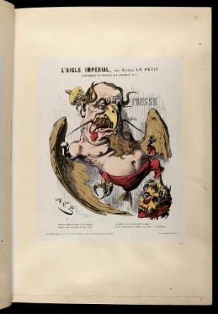 La Charge. L'aigle impérial, par Alfred Le Petit