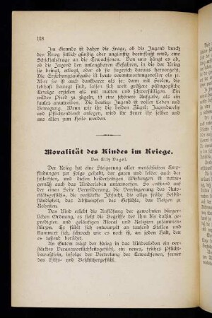 148 Moralität des Kindes im Kriege