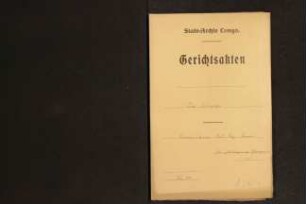 Schneider, Vidua gegen Branntweinbrenner Kracht, Diedr. August (Sch 319) 1771