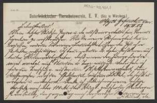 Brief von Robert Landauer an Unbekannt