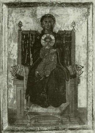Thronende Madonna