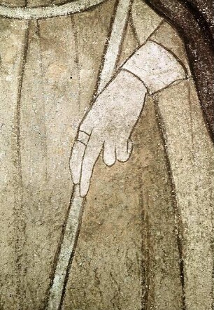 2. Joch, Südseite: der heilige Martin mit zwei Engeln
