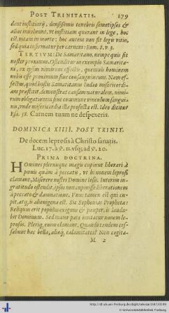 Dominica XIIII. Post Trinitatis