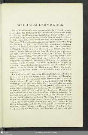 Wilhelm Lehmbruck