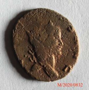 Römische Münze, Nominal Antoninian, Prägeherr Gallienus, Prägeort Siscia, Original