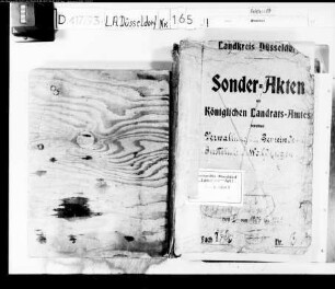 Verwaltung der Gemeinde- und Institutenwaldungen.