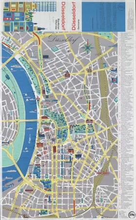 Düsseldorf Stadtplan Citymap