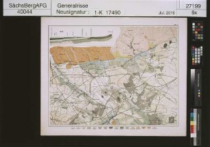 Geologische und Grubenrevierkarte des Kohlenbeckens von Teplitz- Dux- Brüx [Teplice- Duchcov- Most] in Böhmen