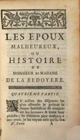 Les Epoux Malheureux, Ou L'Histoire De Monsieur Et Madame De La Bedoyere, 4
