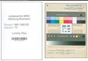 Entnazifizierung Paul Lumma , geb. 16.07.1899 (Lehrer)