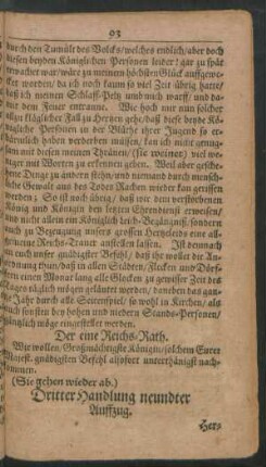 neundter Auffzug.