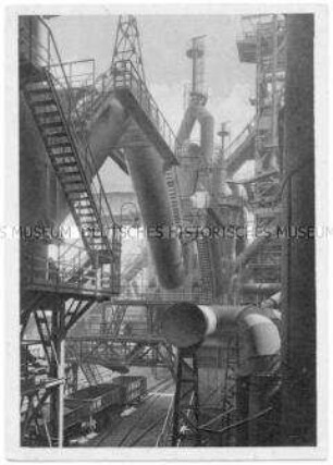 Hochofenwerk Essen-Borbeck der Krupp AG