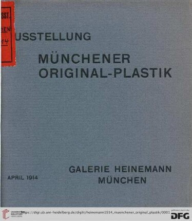 Münchener Original-Plastik