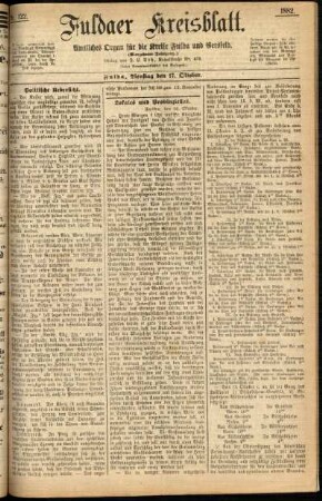 Ausgabe vom Dienstag, den 17. Oktober 1882.