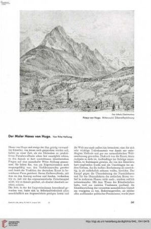 56: Der Maler Hasso von Hugo