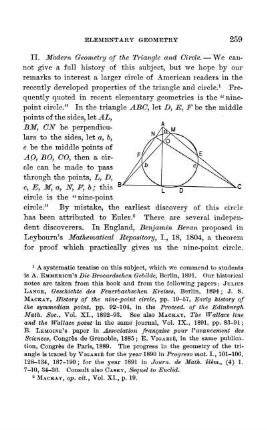 Modern Geometry of the Triangle and Circle.