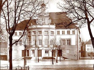 Fischer, Theodor; Heilbronn; Stadt-Theater - Außenansicht