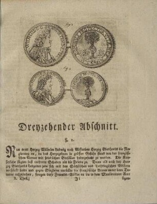 Dreyzehender Abschnitt.