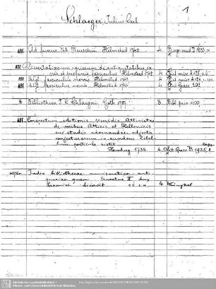 Schlaeger, Julius