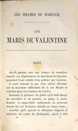 Les maris de Valentine, 2
