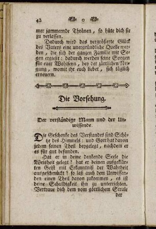 Die Vorsehung
