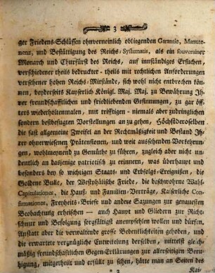 Abgemüßigte einstweilige Vorlegung der jetzigen Lage der Bayerischen Erbfolgs-Strittigkeiten : Regenspurg, den 25sten September, 1778