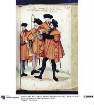 Heldt’sches Trachtenbuch: Stadtpfeifer zu Nürnberg