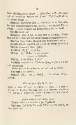Zweiundzwanzigste Szene
