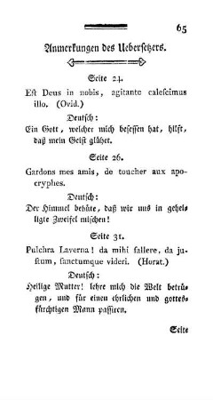 Anmerkungen des Uebersetzers