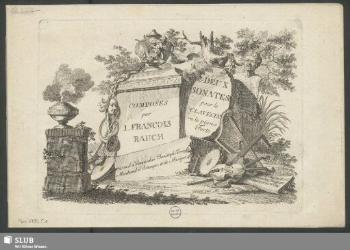 Deux Sonates pour le Clavecin ou le piano Forte