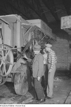 Einführung in die Technik einer landwirtschaftlichen Maschine