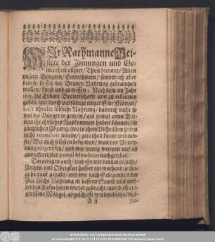[Verneuerte Brauer-Ordnung der Stadt Halle]