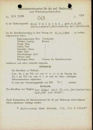 Uhlmann, Paul