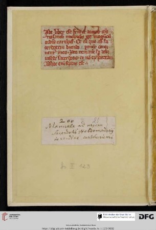 aus zweispaltiger Hs. des 14. Jh.s: Kommentar zu Boethius, De differentiis topicis