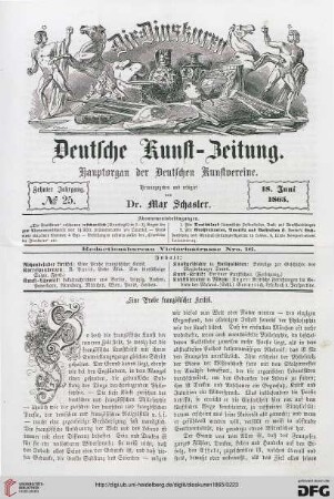 Nr. 25 (18. Juni 1865)