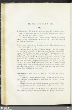1 B. Planeten und Monde