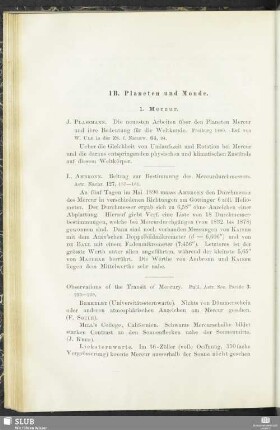 1 B. Planeten und Monde